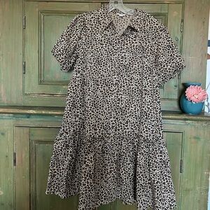 J. Crew Leopard Print Blouse
